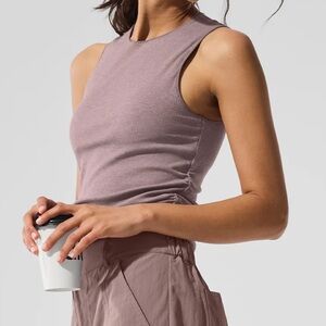 ALO Ribbed En Pointe Tank